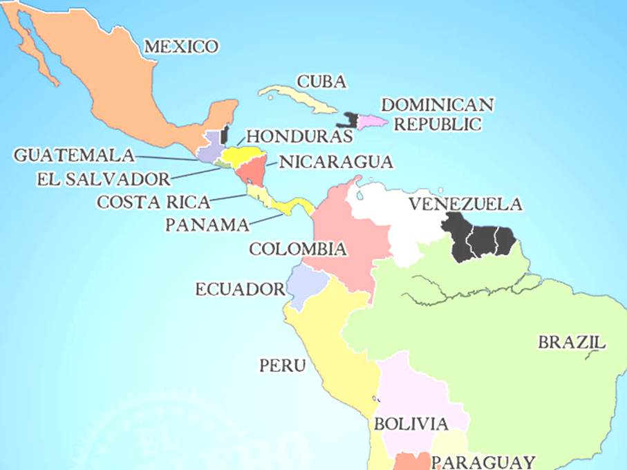 Latin America Map
