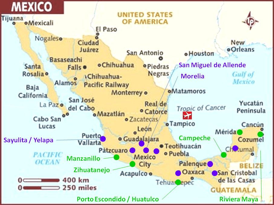 Mexico Map