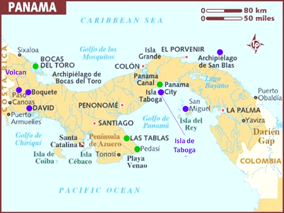 Panama Map