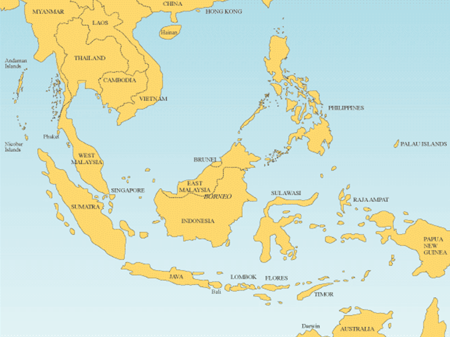 South East Asia Map