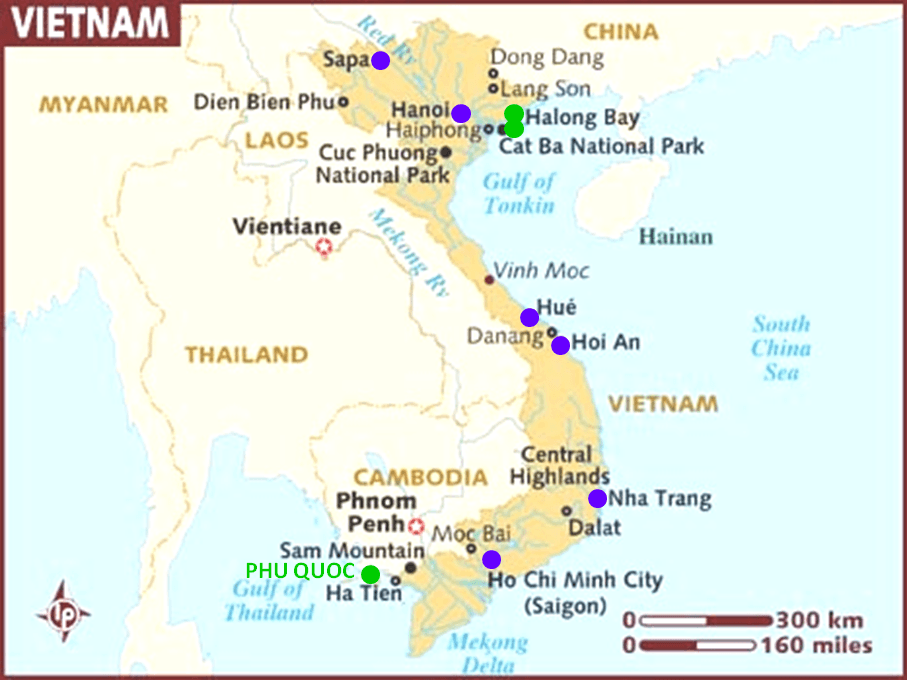 Vietnam Map