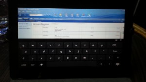 ASUS T100 Soft Keyboard with Microsoft Money