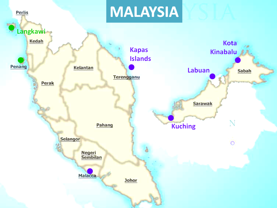 Malaysia Map