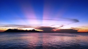 Pom Pom - Hut 4 Sunset