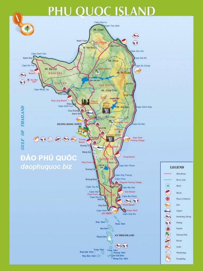 Phu Quoc Map