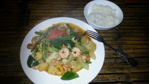 Hoi An - Basil - Prawns & Cashew VND95k