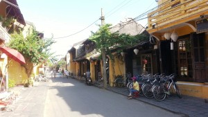 Hoi An - Old Town Bicycles on Street