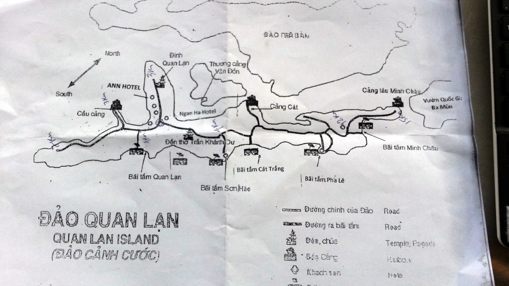 Quan Lan - Map