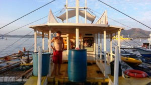 Coron - Apo Reef - 1 - Boat