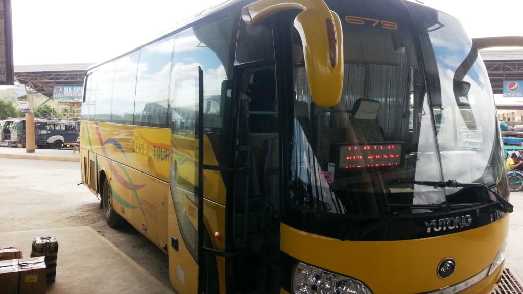 Roxas - Aircon Bus to Iloilo