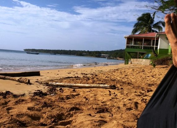Little Corn - Port Beach Hammock View