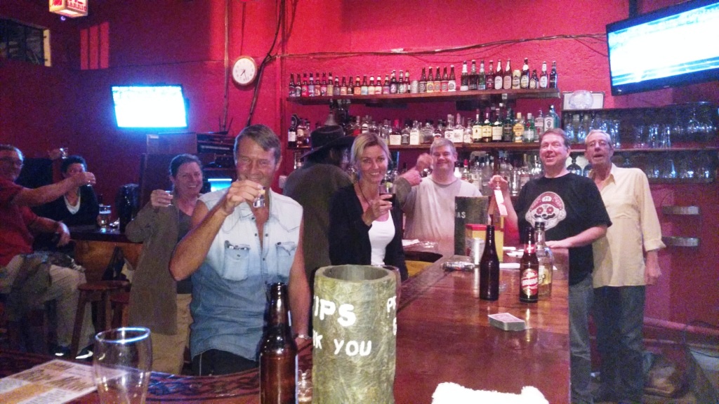 San Pedro - El Barrio cheers to Charles 1