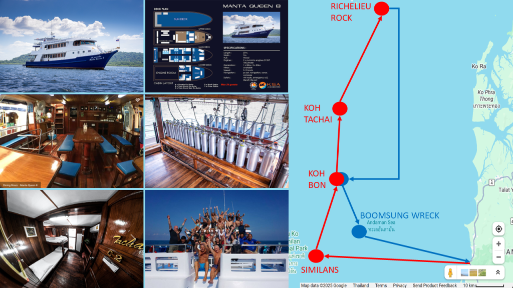 2025 Liveaboard Collage